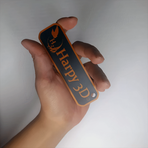 Porte-clés Harpy 3D – Image 2