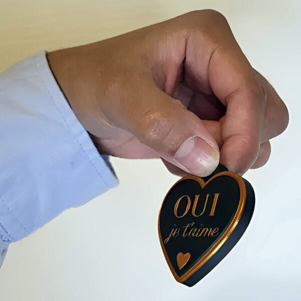 Oui je t'aime pendentif – Image 3