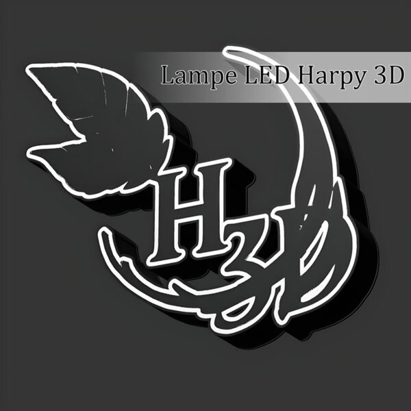 Lampe LED Harpy 3D