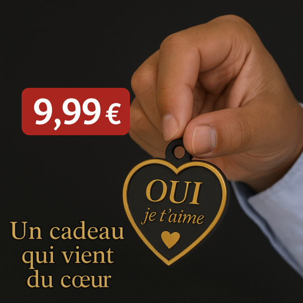 Oui je t'aime pendentif