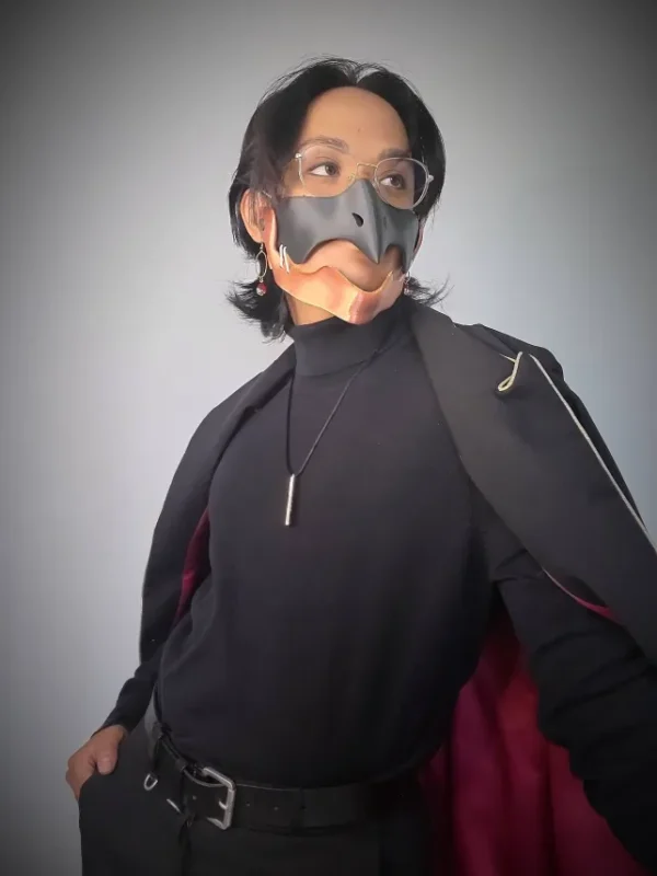 Masque articulé - Crow imprimé en 3D – Image 3